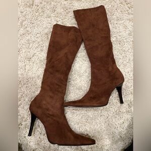 BP tall brown boots, 8